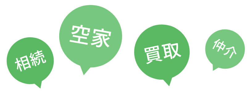 相続・空家・買取・仲介
