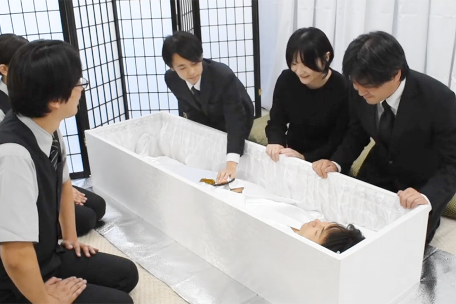 納棺の儀式の流れ 3.ご納棺