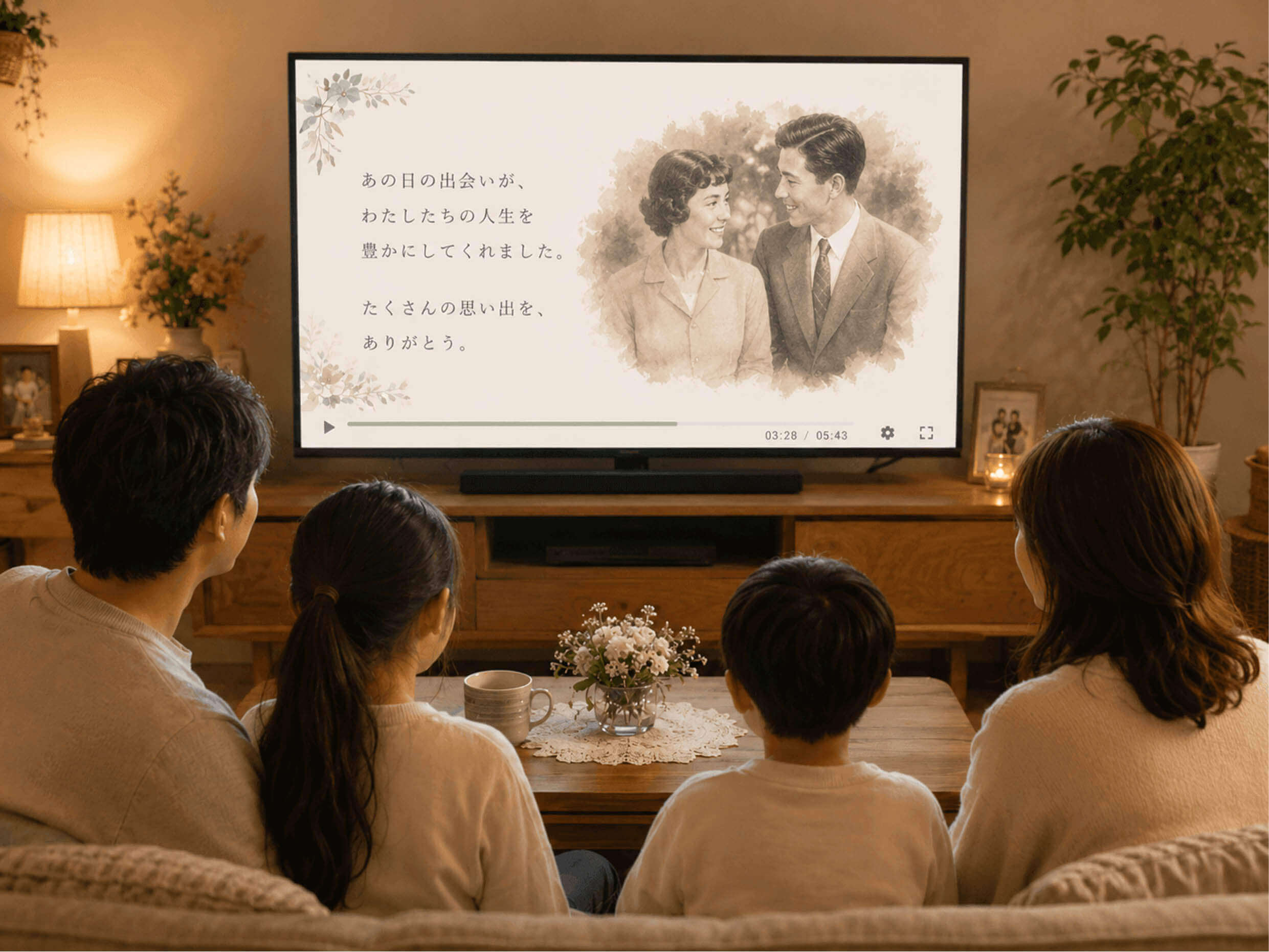 映像(メモリアルムービー)