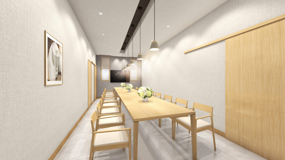 会食室