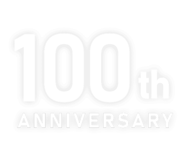 100周年ロゴ