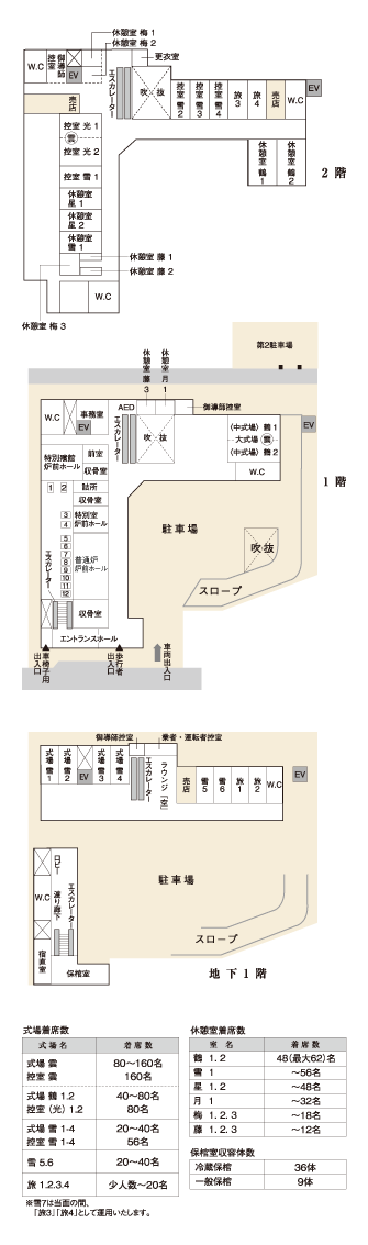 桐ヶ谷斎場 館内のご案内